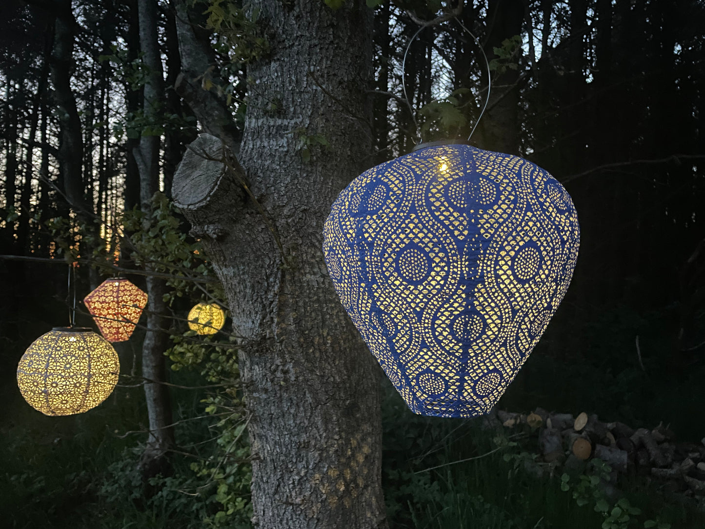 Havfruen (blå dråbeform)