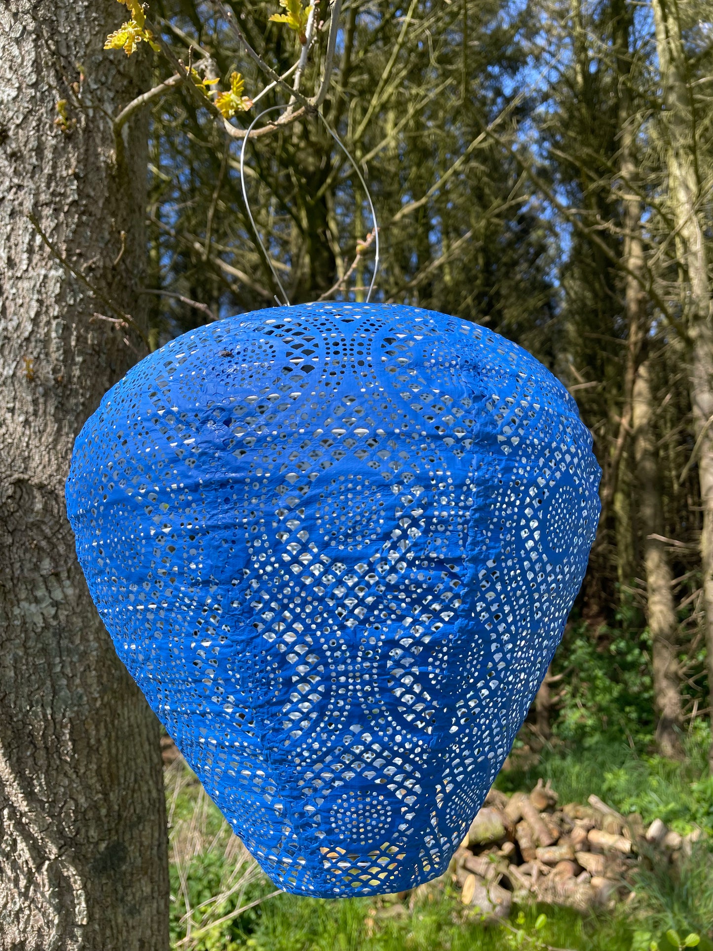 Havfruen (blå dråbeform)